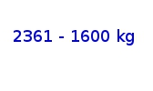 Radbremse 2361 - 1600 kg