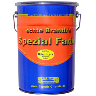Branths Robust Lack (schnelle Antrocknung) 5 Liter rotbraun RAL 3009