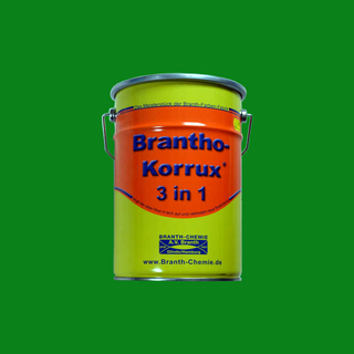 Brantho Korrux 3 in 1 5 Liter tonnengrn BK632 = RAL 6037