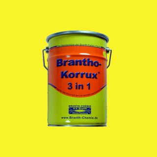 Brantho Korrux 3 in 1 5 Liter zinkgelb RAL 1018