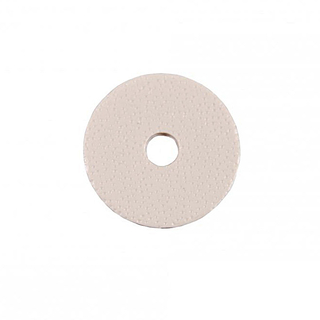 Nietunterlage aus Riemenmaterial, 18 mm, Farbe: beige