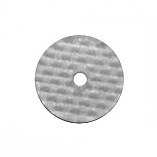Nietunterlage aus Polyethylen, 17,5 mm, Farbe: grau
